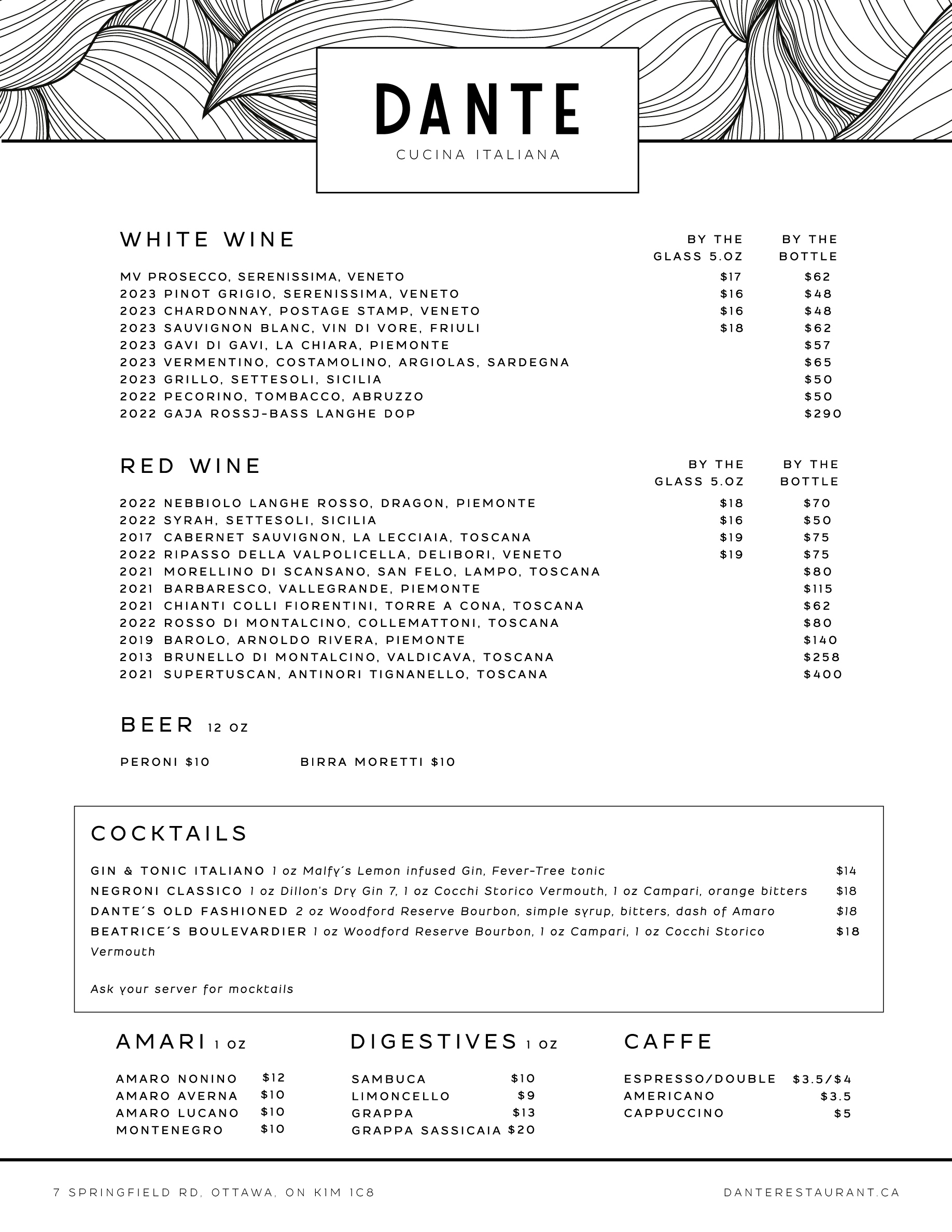 drinks-menu